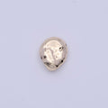11mm Nugget Beads Pebble Gold Spacer Beads Findings For Jewelry Making | B-078 - DLUXCA