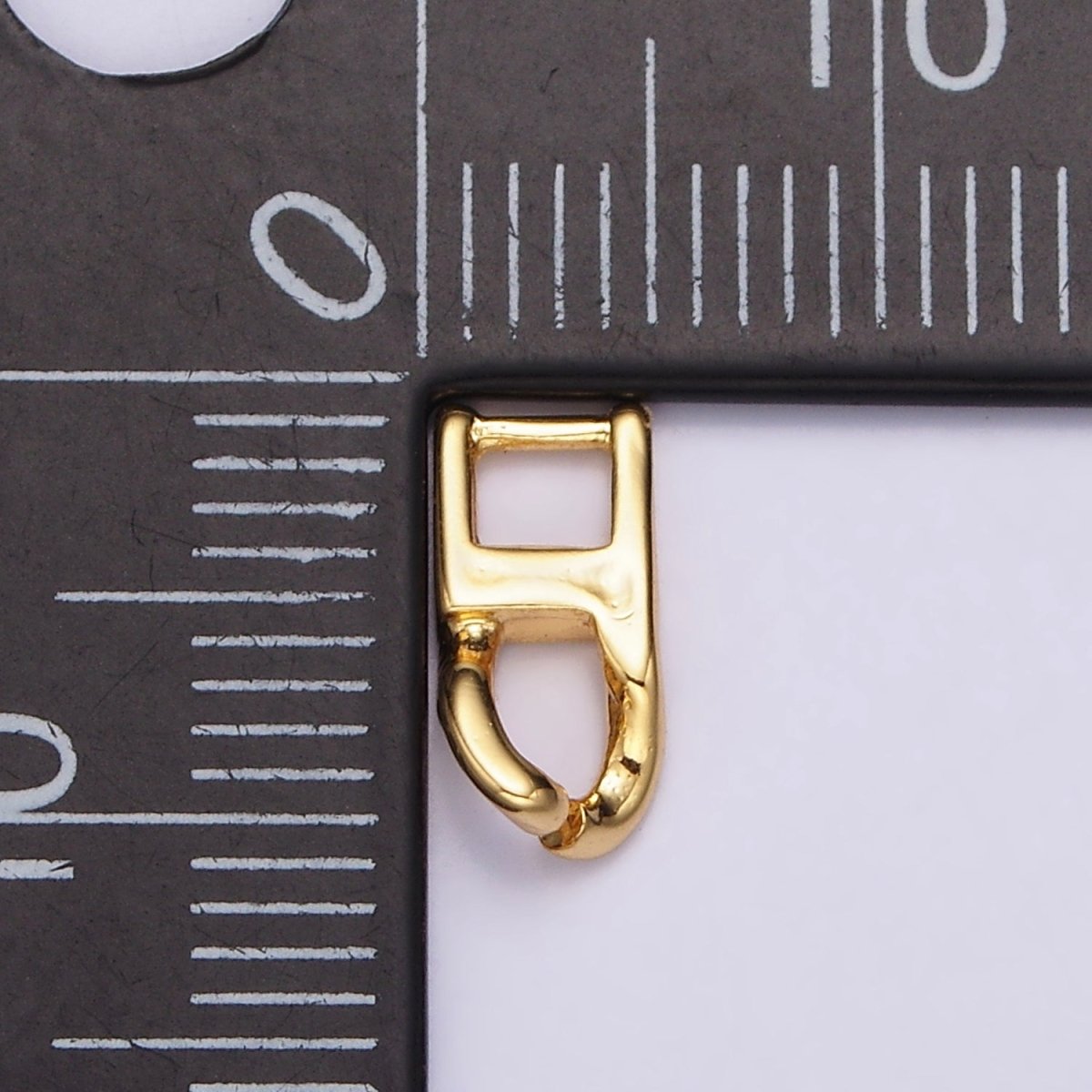 14K Gold plated 5mm Snap Lock Hook Minimalist Jewelry Closure Findings Supply | Z592 - DLUXCA