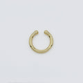 14K Gold plated Minimalist Ear Cuff Earrings | AI164 - DLUXCA