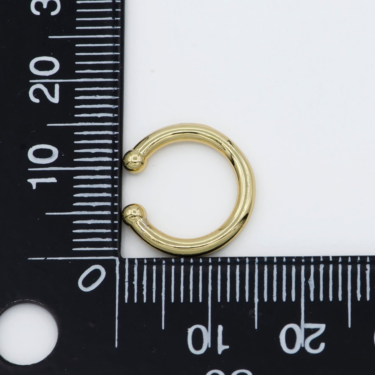 14K Gold plated Minimalist Ear Cuff Earrings | AI164 - DLUXCA
