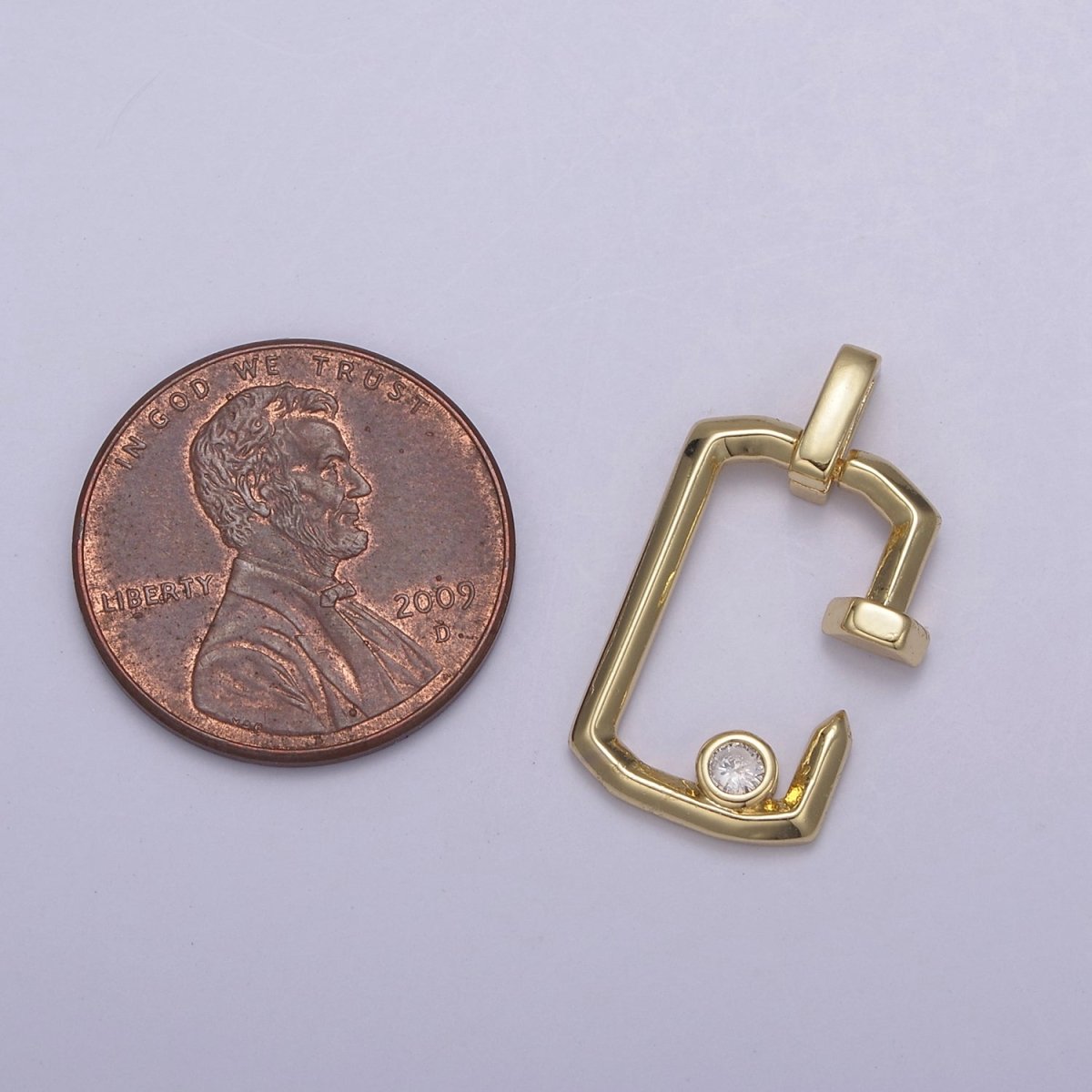 14k Gold plated Nail Tools Charm Pendant for Necklace Jewelry Making Supply N-905 N-906
