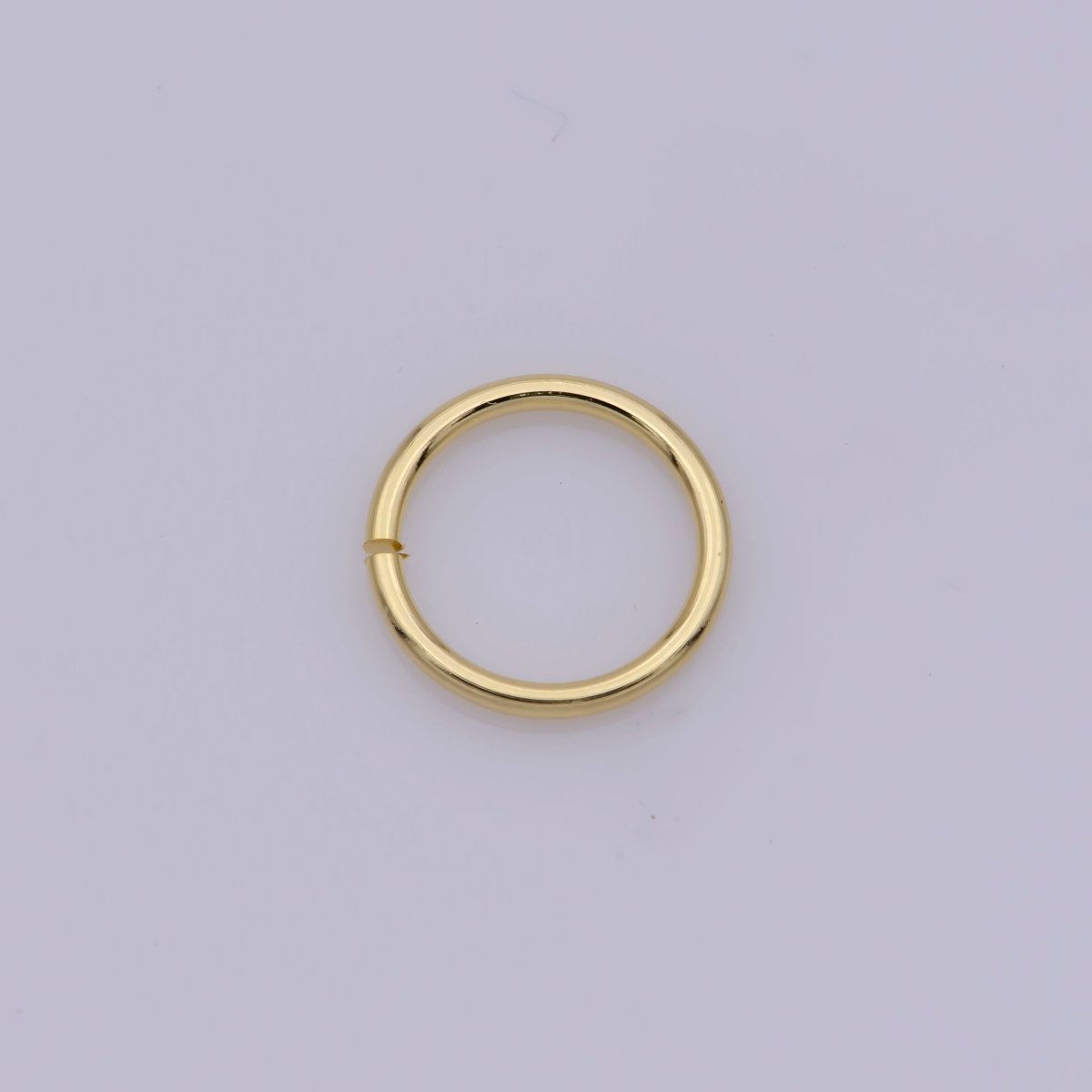 16K Gold plated 4mmx1mm Jump Ring Findings Set | Z832 - DLUXCA