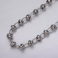 16k Gold Plated Cable Multiple Rolo Link Unfinished Chain in Gold & Silver | ROLL-1155 ROLL-1156 Clearance Pricing