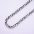 16K Gold plated Large Chunky Gold, Silver Oval Chain, Thick Link Chain by the Yard Wholesale Chain Jewelry Supplies | ROLL-1273 ROLL-1274 Clearance Pricing - DLUXCA