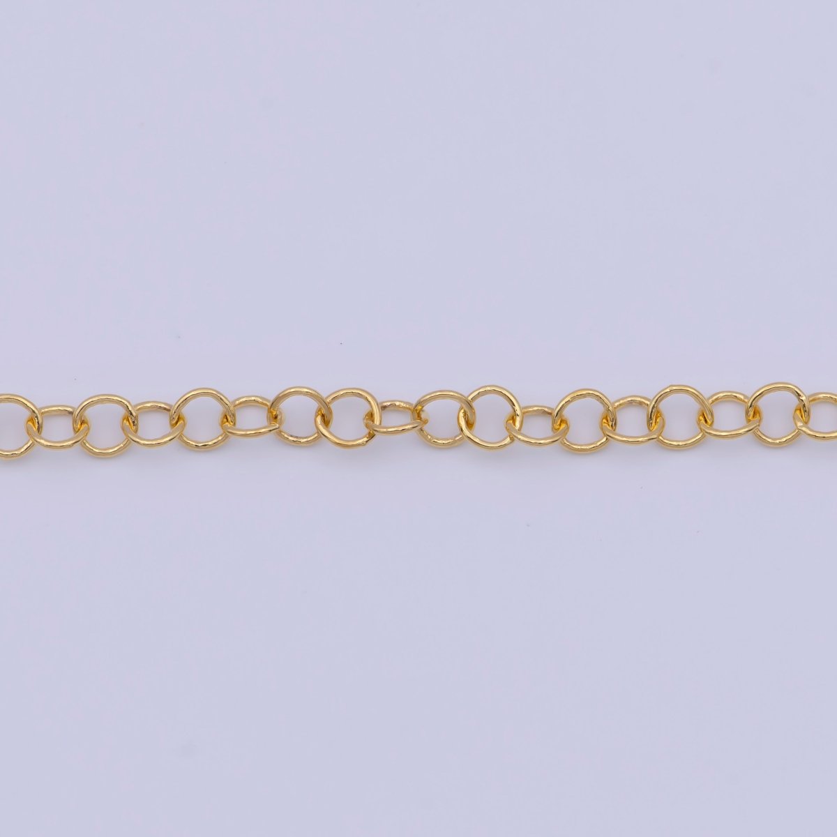 17" Ready to Wear Gold plated Chain with Lobster Clasp, Simple Everyday Layering Necklace | WA-1119 Clearance Pricing - DLUXCA