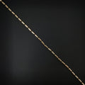 17.7 inches Layering Necklace, 18K Gold Plated 2mm Bead Necklace w/ Spring Rings | CN-657 - DLUXCA