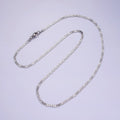 18.3 inch Stainless Steel Flat Mariner Chain For Wholesale Chains And Jewelry Making Supplies Findings | WA-2099 Clearance Pricing - DLUXCA