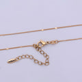 18K Gold plated 0.8mm Curb Chain 18 inch Finished Necklace For Wholesale Necklace Dainty Jewelry Making Supplies | WA-482 Clearance Pricing - DLUXCA