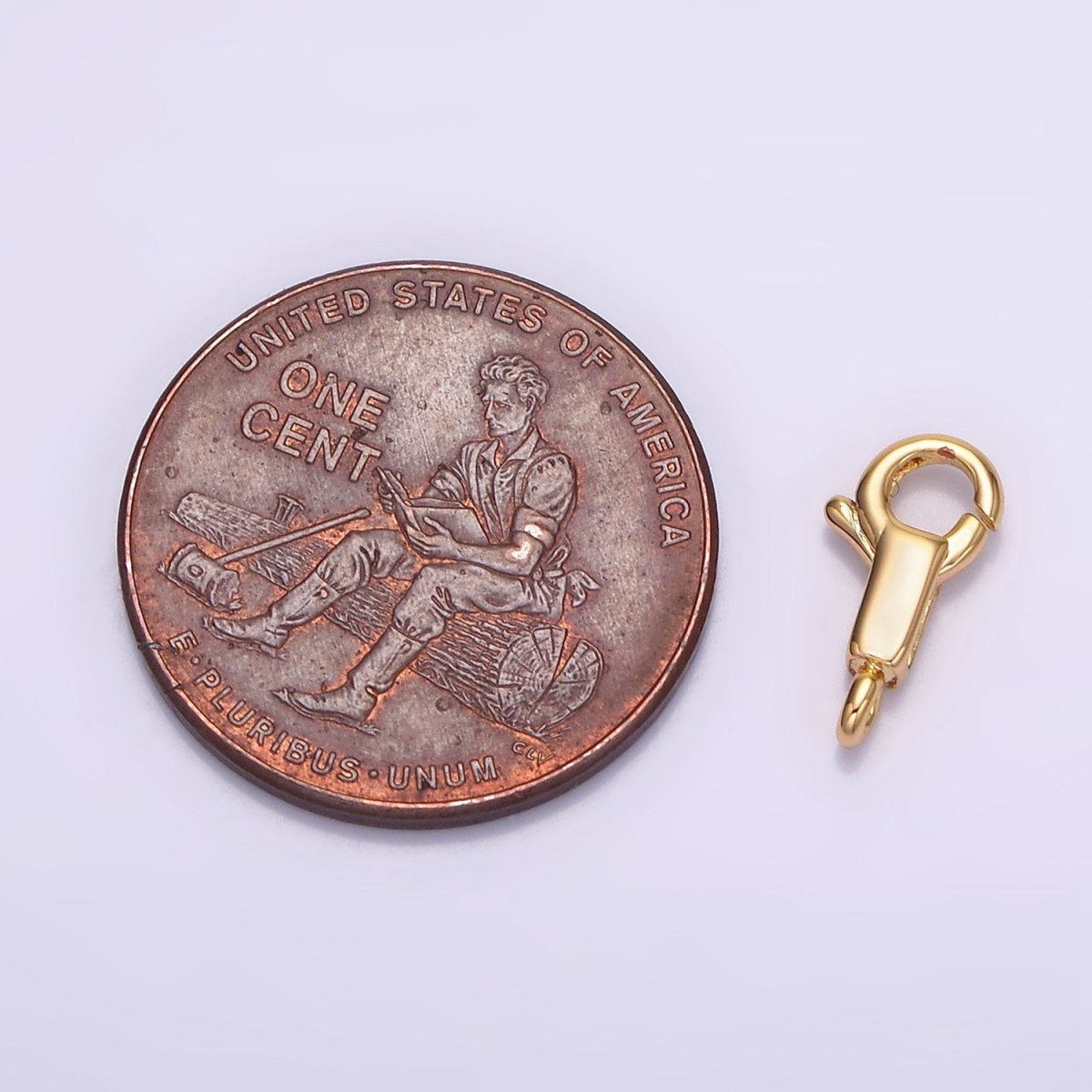 18K Gold plated Small Bail Round Loop for Pendant Jewelry Kit Supplies For DIY Jewelry Making | Z-501 - DLUXCA