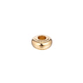 18K Gold plated Tiny Small Donut Ring Shaped Spacer Bead Findings Connector | B-042 - DLUXCA