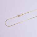 1mm Dainty Snake Chain 18 Inch Layering Necklace | WA-1742 - DLUXCA