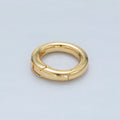 24K Gold plated 20mm Push Spring Gate Findings | L077 - DLUXCA