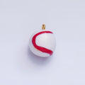 24K Gold plated Baseball Enamel Multidimensional Charm | W126 - DLUXCA
