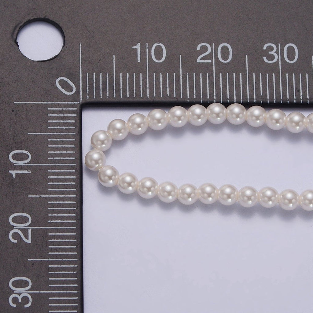 24k Gold plated Classic Pearl Necklace 16.5 inch Bridal Necklace with Adjustable 2" Extender Chain | WA-1558 Clearance Pricing - DLUXCA