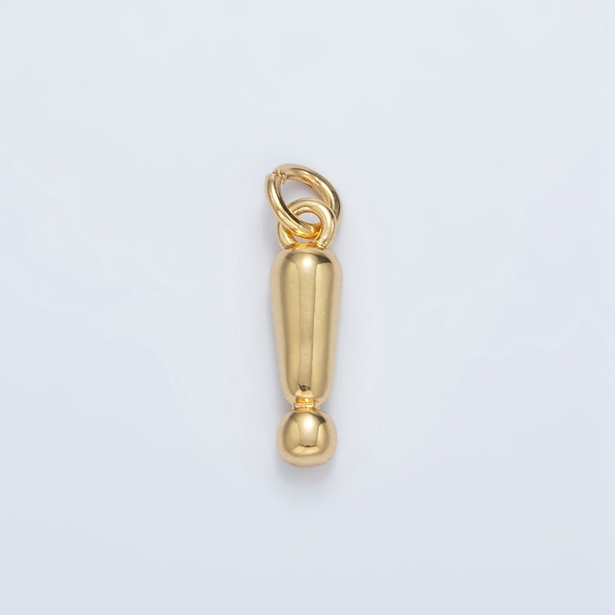 24K Gold plated "!" Exclamation Mark Minimalist Charm | AC161 - DLUXCA