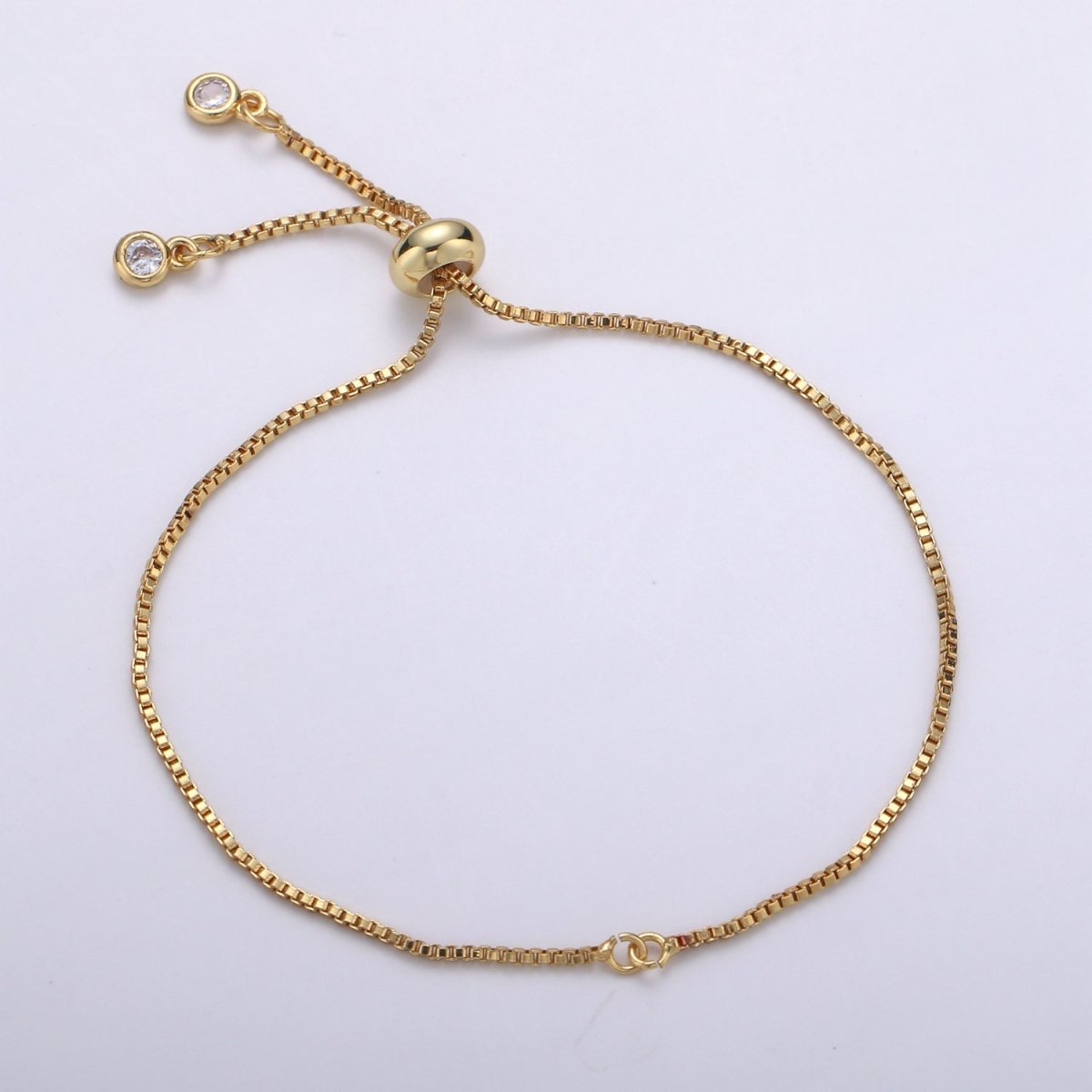 24K Gold plated Half Finished Bracelet For DIY Jewelry Making Bracelet Making L-145~L-147 - DLUXCA