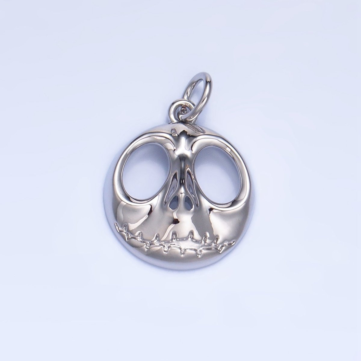 24K Gold plated Nightmare Skeleton Charm in Gold & Silver | X926 - DLUXCA