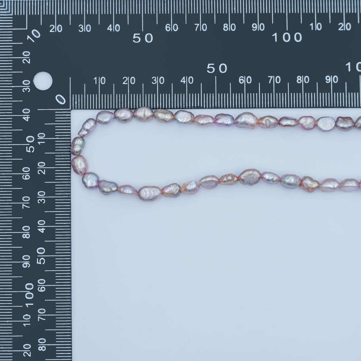 24K Gold plated Purple Baroque Freshwater Pearl 15 Inch Necklace | WA - 3068 - DLUXCA