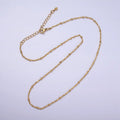 24K Gold plated Tube Chain With Gold Beads For Wholesale Necklace Dainty Satellite Chain Jewelry Making Supplies | WA-1857 WA-1858 Clearance Pricing