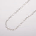 2.8mm Heart Chain - 925 sterling silver Heart Cable Chain Wholesale Jewelry Making for Necklace Bracelet Anklet Permanent Jewelry Supply ROLL-1485 - DLUXCA