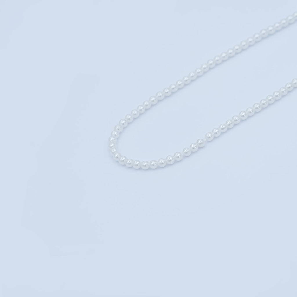 3mm Round White, Purple, Pink Shell Pearl Strand | WA - 2986 ~ WA - 3010 - DLUXCA
