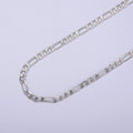 3mm Silver Figaro Chain by Yard for Jewelry Making Supply | ROLL-763 Clearance Pricing