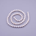 6.5mm Natural AAA Nugget Freshwater Pearl Bead 70pcs Full Strand | WA-1322 Clearance Pricing - DLUXCA