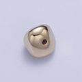 7.4mmx9.4mm Geometric Abstract Spacer Beads Findings For DIY Jewelry Making | W-926 W-927