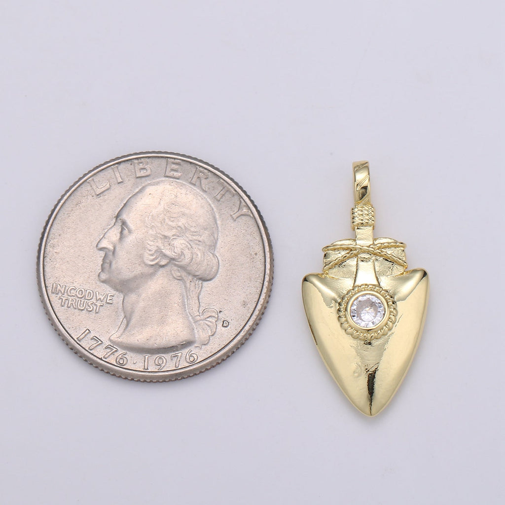 Gold plated Jewelry Display Case Pendants - J061 - DLUXCA