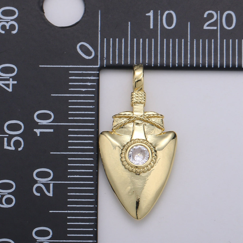 Gold plated Jewelry Display Case Pendants - J061 - DLUXCA
