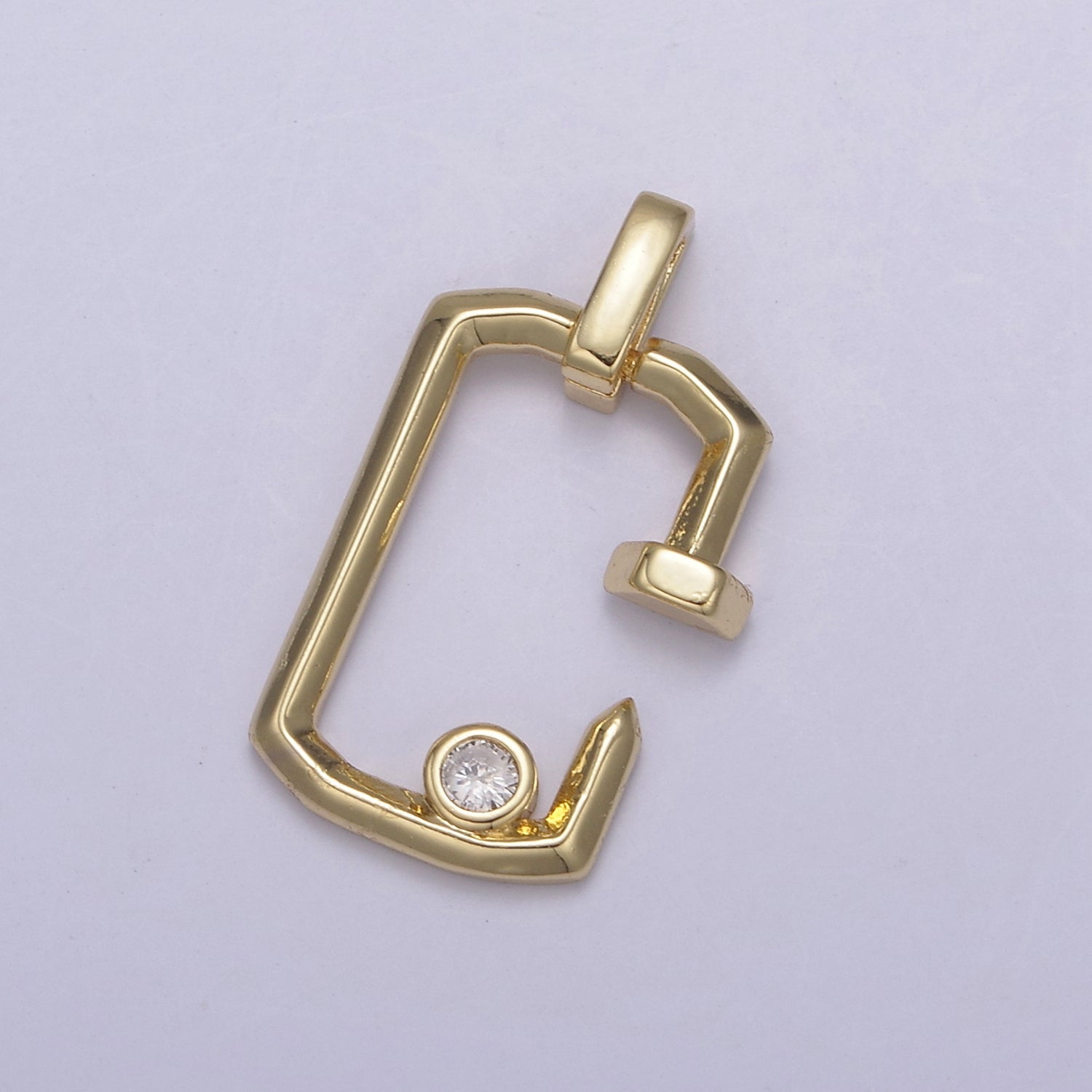 14k Gold plated Nail Tools Charm Pendant for Necklace Jewelry Making Supply N-905 N-906