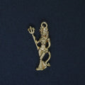 Bad Girl Charm Sexy Charm Devil Girl with Trident for Bracelet Necklace Earring Component E-877 - DLUXCA