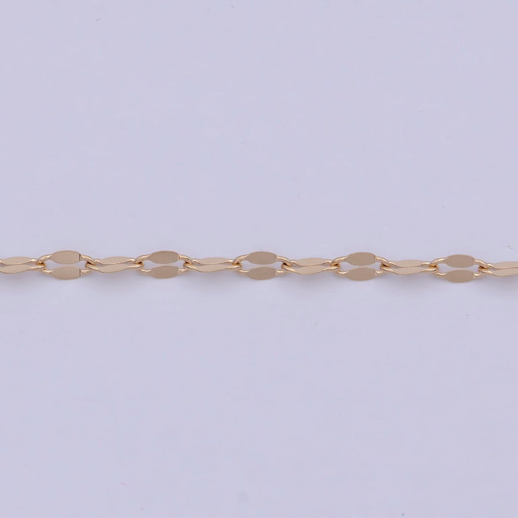 Cable Chain 18k Gold Plated Chain Necklace, Stacked Layer Gold Chain Necklace for Woman | WA-766 Clearance Pricing