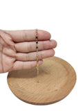 Circle Charm 16K Gold Chain by Yard, Round Disc Charm Chain, Wholesale Bulk Roll Chain for Jewelry Making, DESIGNED Chain | ROLL-027 Clearance Pricing - DLUXCA