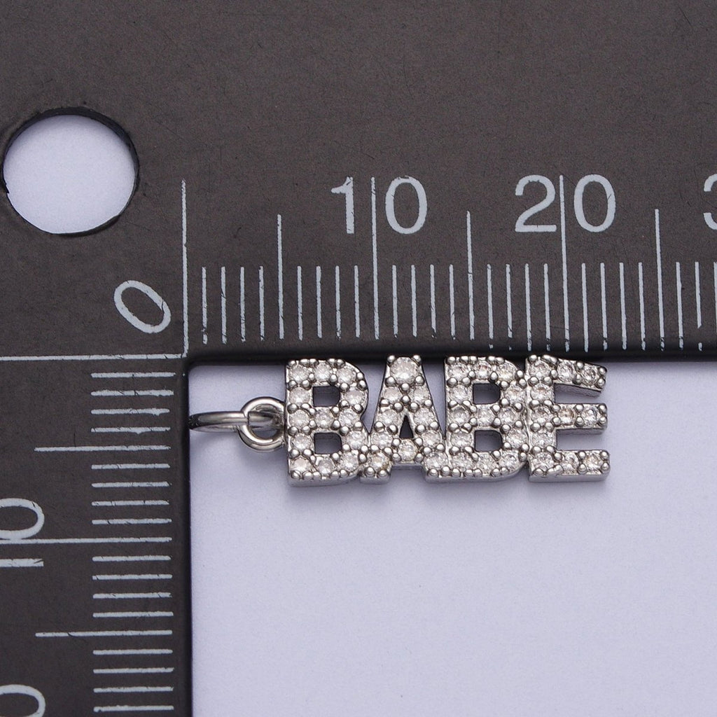 Dainty 24K Gold plated Cubic Babe Charm Micro Pave Couple Friendship Girl friend Bracelet Necklace Earring Supply AC549 AC550