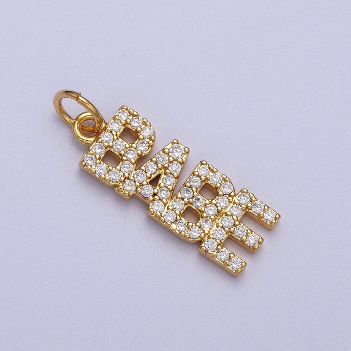 Dainty 24K Gold plated Cubic Babe Charm Micro Pave Couple Friendship Girl friend Bracelet Necklace Earring Supply AC549 AC550