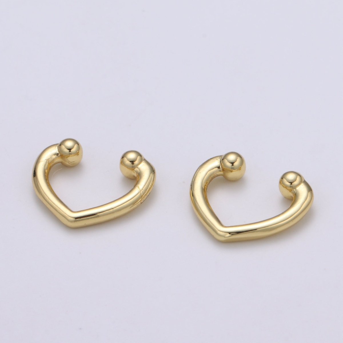 Dainty Gold plated Simple Earcuffs - AI-085 - DLUXCA