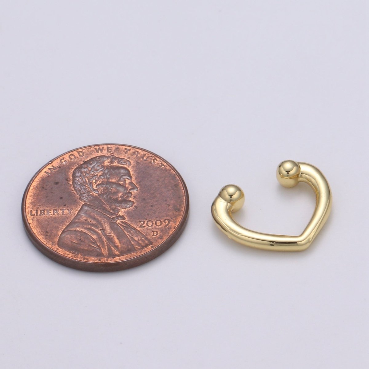 Dainty Gold plated Simple Earcuffs - AI-085 - DLUXCA