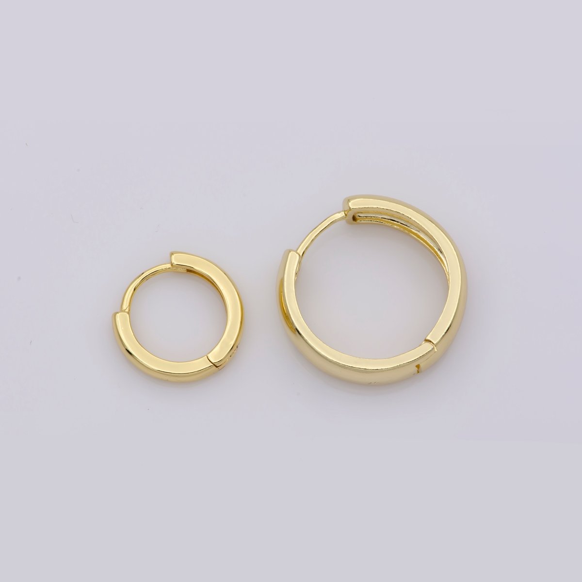 Dainty Hypoallergenic Cartilage Earrings Tiny Hoop Earrings 14K Gold plated Hoop Tiny Hoop Earrings Small Huggie Minimalist Dainty Hoops for Gift idea Q-186 Q-224 Q-494 - DLUXCA