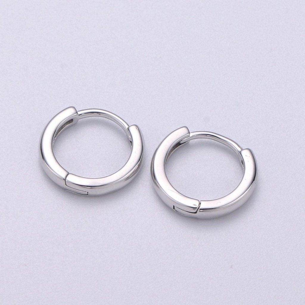 Dainty Hypoallergenic Cartilage Earrings Tiny Hoop Earrings 14K Gold plated Hoop Tiny Hoop Earrings Small Huggie Minimalist Dainty Hoops for Gift idea Q-186 Q-224 Q-494 - DLUXCA