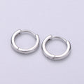 Dainty Hypoallergenic Cartilage Earrings Tiny Hoop Earrings 14K Gold plated Hoop Tiny Hoop Earrings Small Huggie Minimalist Dainty Hoops for Gift idea Q-186 Q-224 Q-494 - DLUXCA