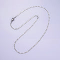 Dainty Mariner Anchor Chain Necklace for Women Stainless Steel Necklace 18 inch long | WA-2101 Clearance Pricing - DLUXCA