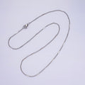 Dainty Tube Chain Necklace for Women Stainless Steel Necklace 19.68 inch long | WA-2105 Clearance Pricing - DLUXCA
