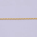 Fancy Link Chain Necklace 18 Inch Ready To wear 24k Gold plated Chain | WA-537 Clearance Pricing - DLUXCA