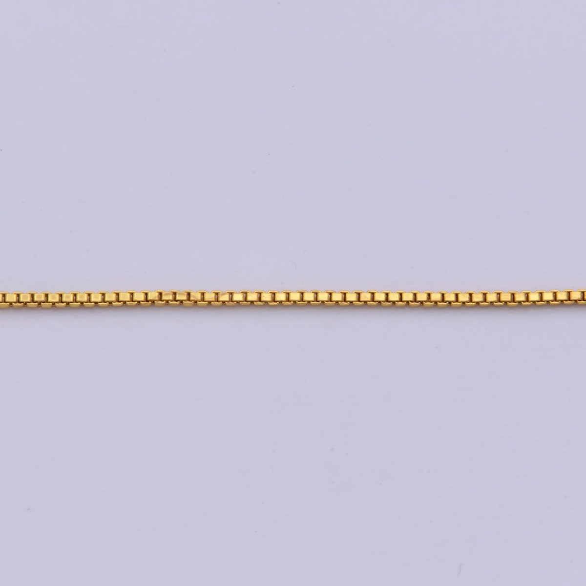 Fine 24k Gold plated Box Chain, High Quality Gold Chain, Dainty Gold Chain Necklace Wholesale Supply | WA-776 Clearance Pricing - DLUXCA