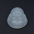 Genuine Happy Buddha Bead White Jade beads O-257 - DLUXCA