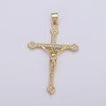 Gold plated Cross Crucifix Pendants I-879 - DLUXCA