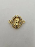 Gold plated Holy Mary Connector F-462 - DLUXCA