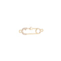 Gold plated Little Star Metal Safety Pin link Connector for Earring Bracelet Necklace F-051 - DLUXCA