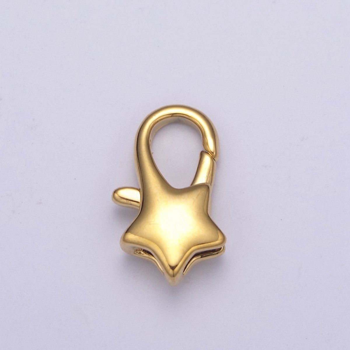 Gold plated Star Lobster Clasp Tiny Star Trigger Clasp – Celestial Lobster Claw for Jewelry Making Supplies L-582 L-583 L-590 L-591 - DLUXCA
